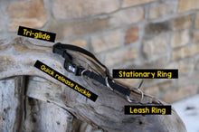 Load image into Gallery viewer, The ultimate training collar has been designed to provide all of the benefits of a side release martingale and volhart collar combined while providing the ability to grow with your pup